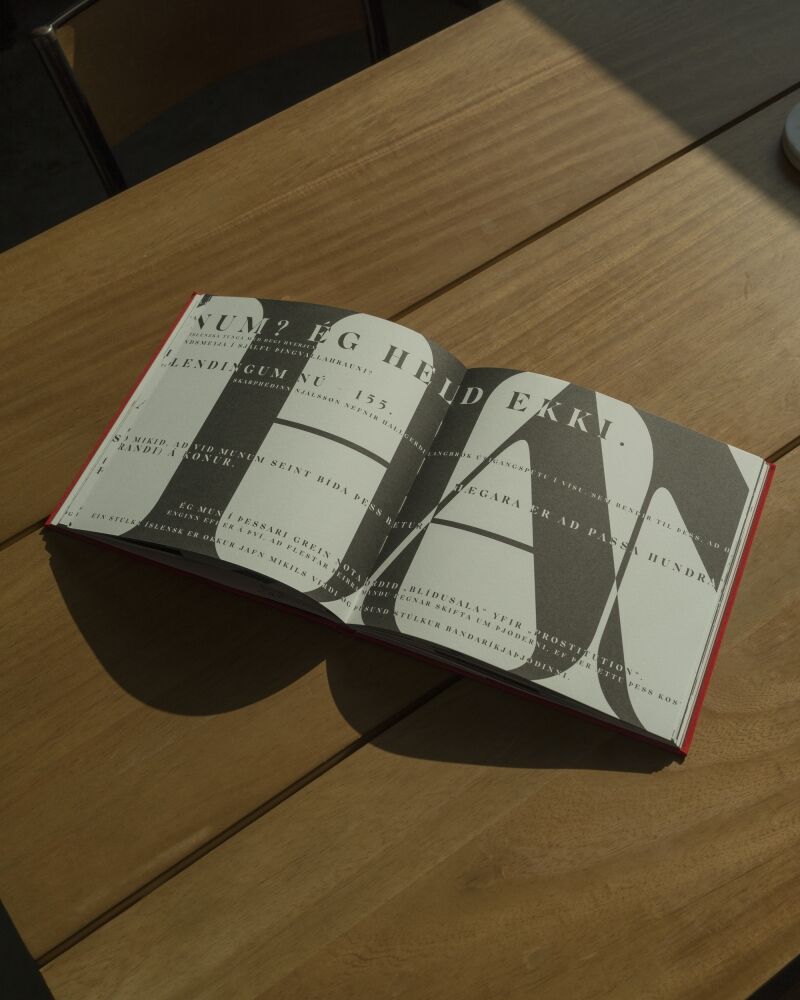 An open Quite the Situation book by Inki on a table.