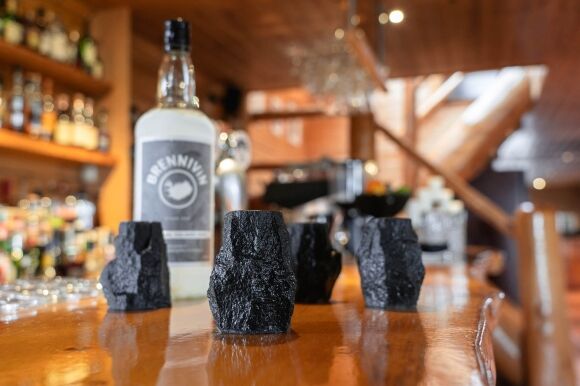 Lava Shot Glass